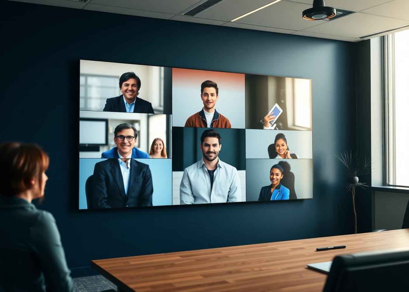 Professional working securely from a remote location