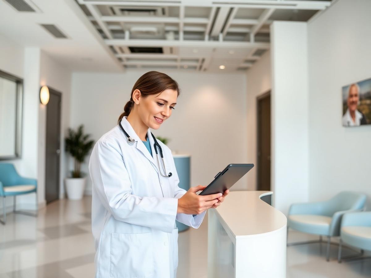Healthcare & Clinics workplace supported by Square One