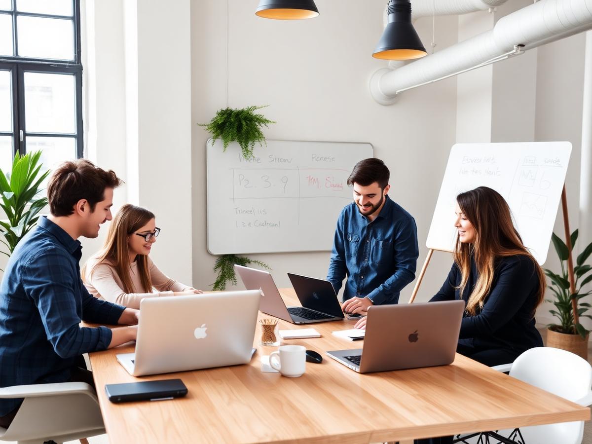 Growing Startups & SMEs workplace supported by Square One